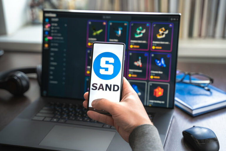 Here you can buy SAND, the sandbox game token