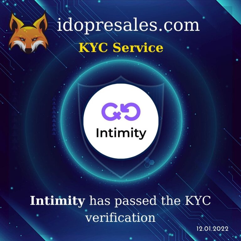 Intimity’s Airdrop to go Live Soon, Opening Doors for Users to Hold the $INT Token