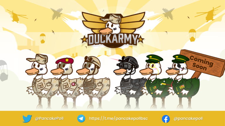 PancakePoll Set to Launch its DuckArmy NFT Game and Second Token 