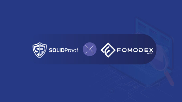Solidproof Partners with FOMODEX to Empower DeFi Users in Avoiding Scams