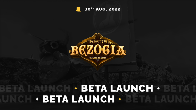 The Legends of Bezogia Beta Launches on Aug 30th 2022 The Legends of Bezogia Beta Launches on Aug 30th 2022