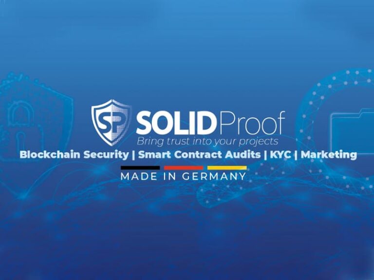 SolidProof to Offer Discounted Prices on Their Smart Contract Audit, KYC, and Marketing Services SolidProof to Offer Discounted Prices on Their Smart Contract Audit, KYC, and Marketing Services