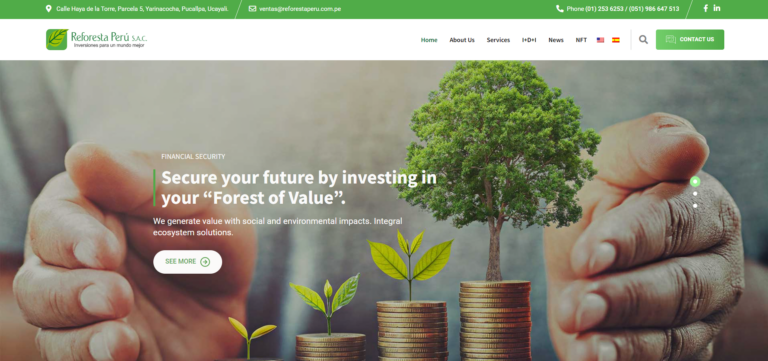 Reforesta – Restoring the Lungs of the Earth through NFTs Reforesta – Restoring the Lungs of the Earth through NFTs