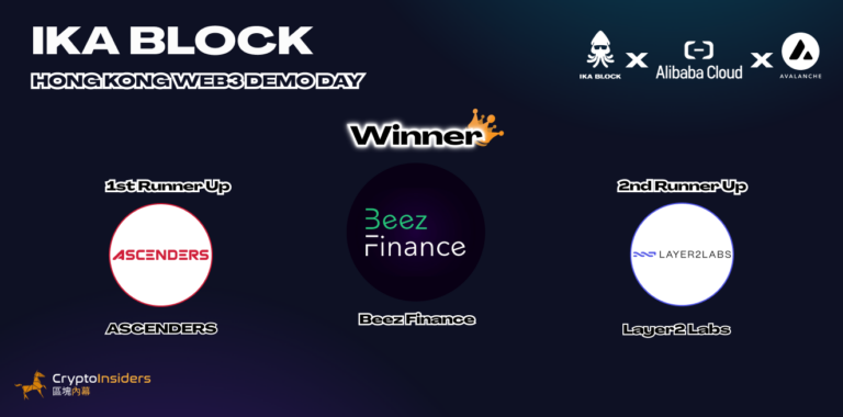 IKA Block Hong Kong Web3 Demo Day Results IKA Block Hong Kong Web3 Demo Day Results