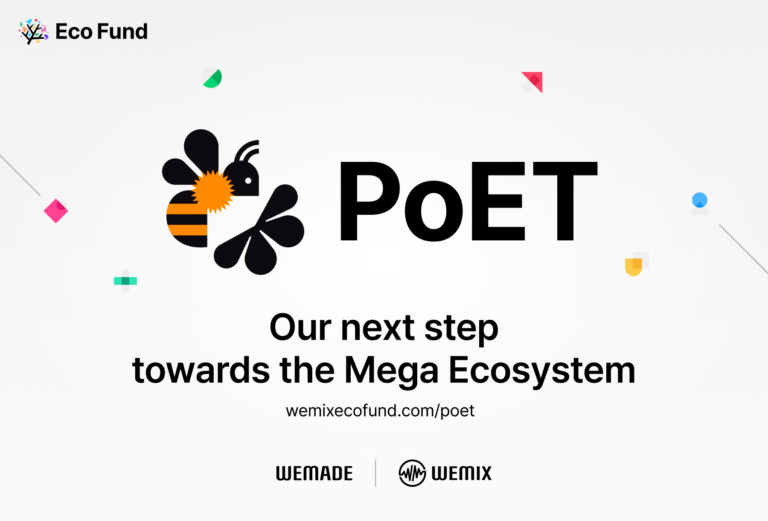 Wemade launches first-of-its-kind ‘PoET’ block reward program Wemade launches first-of-its-kind ‘PoET’ block reward program