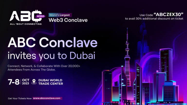 Dubai to Witness World’s Largest Web3 Conference: ABC Conclave to Unite Global Web3 Pioneers in Dubai World Trade Centre Dubai to Witness World’s Largest Web3 Conference: ABC Conclave to Unite Global Web3 Pioneers in Dubai World Trade Centre