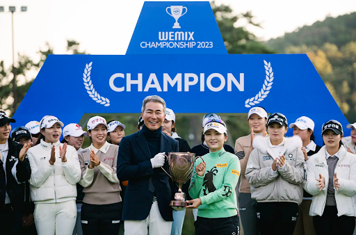 Lee Yewon wins WEMIX CHAMPIONSHIP 2023 Lee Yewon wins WEMIX CHAMPIONSHIP 2023